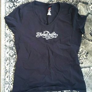 NWOT Harley Davison V-neck T